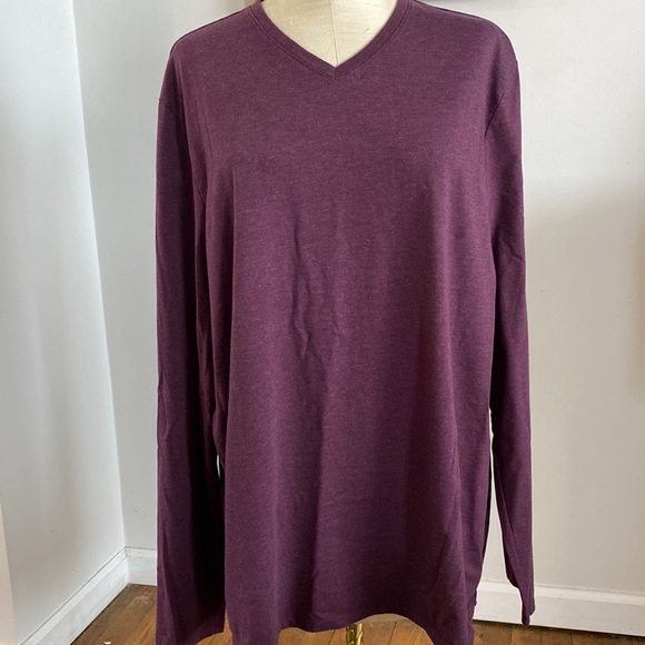 Apt. 9 XXL Tall v-neck, long sleeve top - Picture 1 of 4